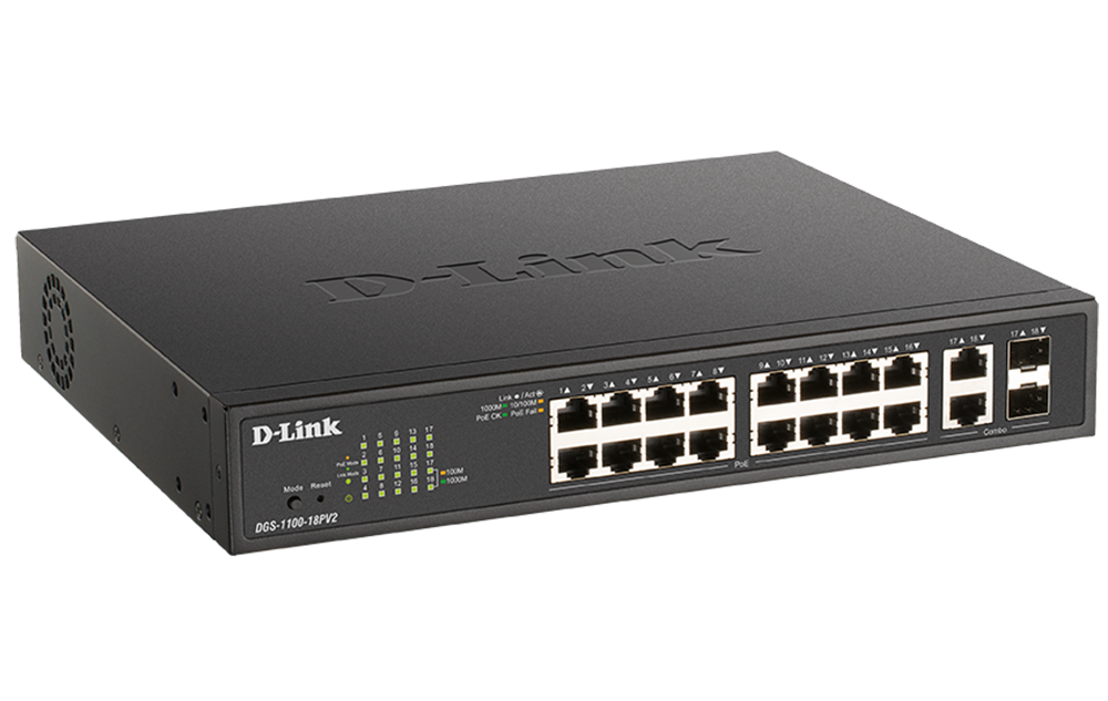 D-LINK SWITCH DGS-1100-18P V2 – System Max